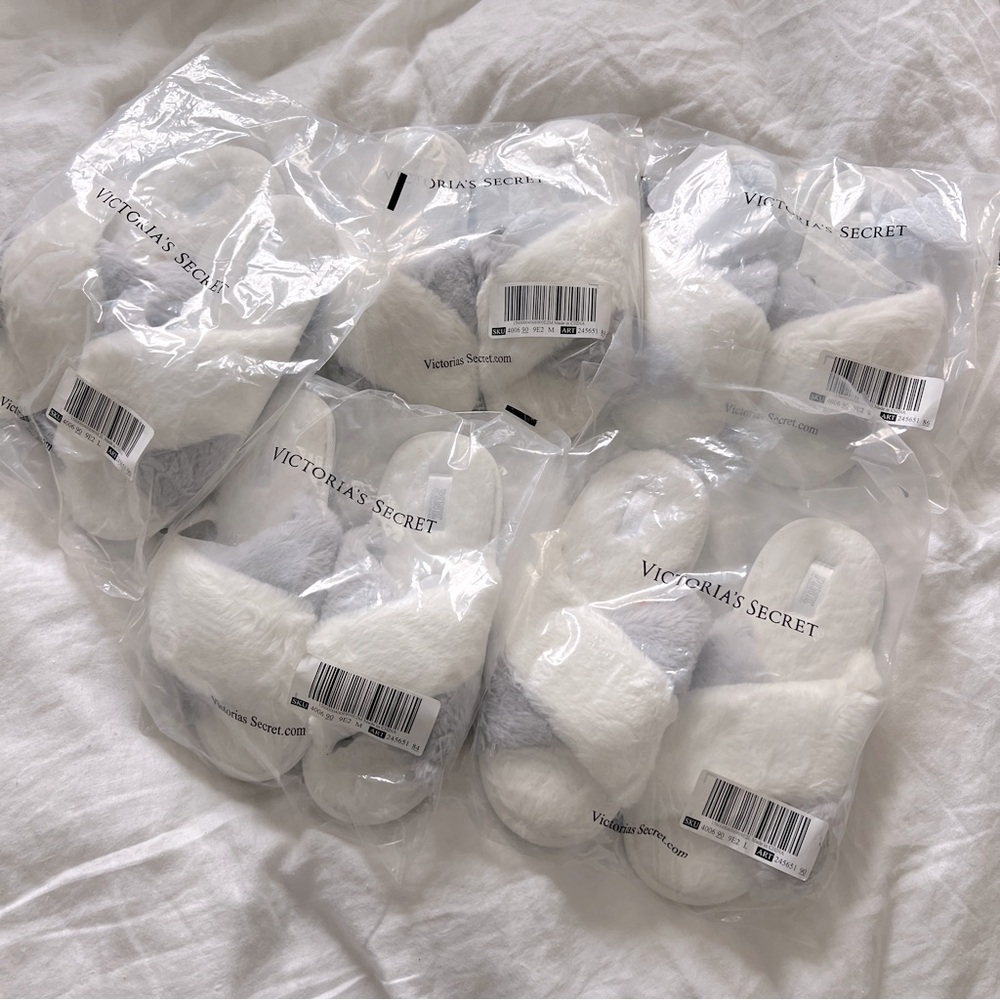Victoria secret slippers lot